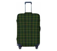 peiyeety Funda de Equipaje a Cuadros del Clan Kincaid, Lavable, elástica y de Moda, Extragrande.