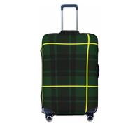 peiyeety Funda de Equipaje a Cuadros del Clan MacArthur, Lavable, elástica y de Moda, Extragrande.
