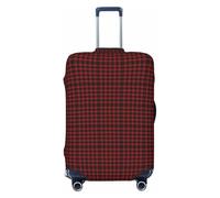 peiyeety Funda de Equipaje a Cuadros del Clan Wemyss, Lavable, elástica y de Moda, Extragrande.