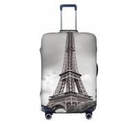 peiyeety Funda de Equipaje de Viaje Torre París Spandex Protector de Maleta Lavable Fundas de Equipaje de Moda Elástica Resistente a arañazos Se Adapta a 18-32 Pulgadas