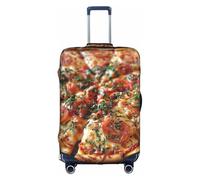 peiyeety Funda elástica Duradera para Maleta Tasty Pizza 1: Protege y distingue tu Equipaje