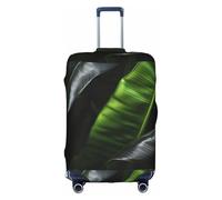 peiyeety Funda elástica Duradera para Maletas Banana Leaf Black1: Protege y distingue tu Equipaje