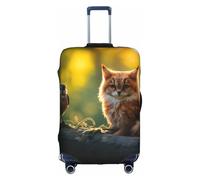 peiyeety Funda elástica Duradera para Maletas Bird Fox: Protege y distingue tu Equipaje