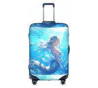 peiyeety Funda elástica Duradera para Maletas Blue Mermaid2: Protege y distingue tu Equipaje