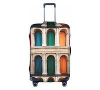 peiyeety Funda elástica Duradera para Maletas con la Bandera de Italia: Protege y distingue tu Equipaje