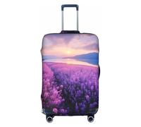 peiyeety Funda elástica Duradera para Maletas Lavender Fields: Protege y distingue tu Equipaje