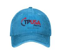 peiyeety Gorra de béisbol Unisex de Punto de Giro USA TPUSA Freedom Life para Hombre y Mujer