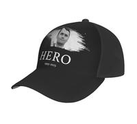 peiyeety Gorra Rip Charlie Kirk Charlie Kirk es un héroe Gorra de béisbol para Hombre y Mujer Gorra de Golf Ajustable para papá