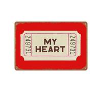 peiyeety Interesante letrero metálico Buenas noches, póster decorativo para pared, ideal para habitaciones, oficinas, cafeterías o bares.