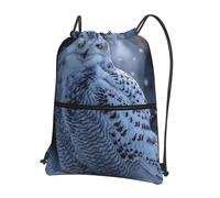 peiyeety Mochila con cordón Bolsas deportivas para gimnasio Bolsas con cordón Arctic Ow Bolsas con cordón Mochila con cordón para mujeres y hombres