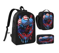 peiyeety Mochila ligera de 17 pulgadas con diseño de béisbol Respeto al plato de inicio, ideal para el día del juego, para hombres y mujeres, 3 unidades