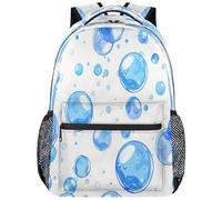 peiyeety Mochila para portátil Ocean Bubble, ideal para negocios, actividades al aire libre, almacenamiento multifuncional, ideal para viajes de trabajo.