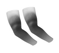 peiyeety Mujer de terror tras cristal mate en blanco y negro, mangas protectoras solares para brazos, resistentes a las espinas, para jardín, para hombres y mujeres, resistentes al sudor.