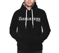 peiyeety Sudadera con Capucha Rip Charlie Kirk The Charlie Kirk Show para Hombre Talla 3XL