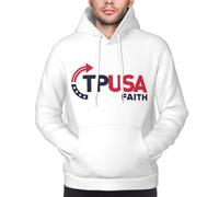 peiyeety Sudadera con Capucha Turning Point USA para Hombre, Talla XX-Large