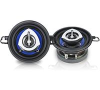 Peiying Basic PY-AQ352C, Diámetro: 3,5" - Pack de Altavoces de 2 vías para Coche 60W