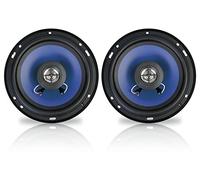 Peiying PY-1610C - Pack de Altavoces para Coche 2x80W 4 Ohm 155mm (estéreo)