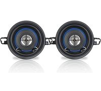 Peiying PY-3510C - Pack de Altavoces para Coche 2 vías 2x30W 4 Ohm 3.2