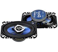 Peiying PY-AQ462C - Pack de Altavoces para Coche 2x100W 4 Ohm 4"x6" (estéreo)