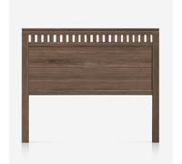 PEJECAR Cabecero Bora para Cama de 135 Fabricado en Madera Maciza de Pino insigni Acabado Nogal
