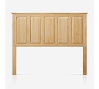 PEJECAR Cabecero CIGÜELA Fabricado en Madera Maciza de Pino para Camas de 105 - Acabado Barnizado Natural