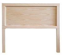 PEJECAR Cabecero Classic para Cama de 90 Fabricado en Madera Maciza de Pino Acabado en Crudo (sin Pintar)