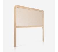 PEJECAR Cabecero EUME (Ratán) | Cama de 180 | Pino | Crudo Sin Pintar