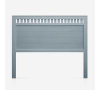 PEJECAR Muebles Cabecero de Madera Bora, Acabado en Azul Acero, para Pared. para Camas de 135 | Cabezal Madera Pino | Dormitorio Matrimonio (Cama 135 (145 cm))