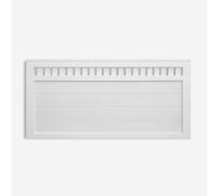 PEJECAR Muebles Cabecero de Madera Bora (Flotante), para Pared. para Camas de 150 | Cabezal Madera Pino | Dormitorio Matrimonio (Blanco, Cama 150 (160 cm))