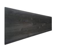 PEJECAR Muebles Cabecero de Madera Palermo, para Pared. para Camas de 135 | Cabeceros Madera Pino | Dormitorio Matrimonio | Cabezal Cama (Tintado CARBÓN, Cama 135 (145 x 45))