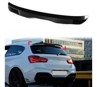 PEJLHK Alerón de Techo Trasero de Coche para BMW 1 Series F20 F21 2012-2020, Alerón Trasero/Maletero ABS, Aspecto Negro Brillante/Fibra de Carbono,Glossy Black