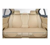 PEJLHK Funda Protectora para Asiento de Coche para Volvo XC60 2009-2015,cojín de Lino Delantero/Trasero, Funda Transpirable,Beige- 3pcs