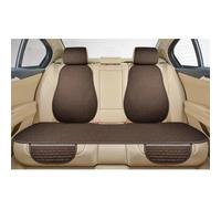 PEJLHK Funda Protectora para Asiento de Coche para Volvo XC60 2009-2015,cojín de Lino Delantero/Trasero, Funda Transpirable,Brown- 3pcs