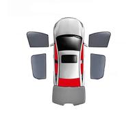 PEJLHK Parasol magnético Coche para MG ZS EV SUV 2017-2024,Parasol de protección UV para Ventana,Parasol de Ventana Lateral,5PCS