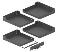 PEKA 300.1116.43 Tablar Set Liro M.C.C anthr, Antracita, Flügelbreite: 450 | anthrazit