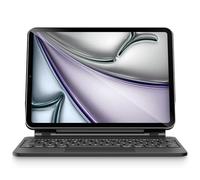 pekarejue Magic Keyboard - Funda para iPad Pro de 11 pulgadas (M4) 2024: Trackpad inteligente multitáctil, retroiluminación RGB, fila de funciones, color negro