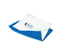 Pekatherm Almohadilla Eléctrica Universal Pequeña con Funda | Tamaño 40x30 cm | 110 W de Potencia y 4 Niveles de Temperatura | Almohadilla Térmica Elaborada en PVC y Funda de Algodón 100% U20P