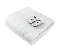 Pekatherm Calientacamas Eléctrico Doble | Tamaño 150 x 160 cm | 4 Niveles de Temperatura | Calientacamas Elaborado en Poliéster 100% | Manta Eléctrica Cubre Colchones de Altas Prestaciones UP210DF