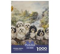 Pekín Puzzle 1000 Piezas para Adultos Y Niños Mayores De 12 Años Animales Rompecabeza Clásicos Juguetes Desafiantes Multicolor 38x26cm/1000pcs