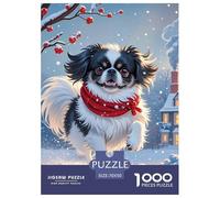 Pekín Puzzle 1000 Piezas, Perro, Clásicos Rompecabezas De Bricolaje, Entretenimiento Creativo, Colección De Arte, para Adultos Y Niños A Partir De 12 Años 70x50cm/1000pcs