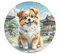 Pekín Puzzle Regalo Creativo Decoración del Hogar 1000 Piezas Animal Lindo Rompecabezas Familiar Juego De Habilidad para Adultos 1000pcs (67.5x67.5cm)