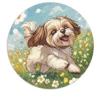 Pekín1000 Piezas AnimalesPuzzle Redondo, Puzzle Familiar, Presión Reducida, Difícil Imposible Adultos, Puzzle Grande, Regalo Niños, Juguetes Descompresión Adultos, Aliviar Estrés, Rompecabezas Redond