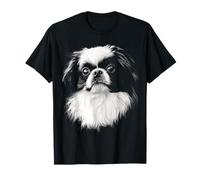 Pekinés Perro Motivo Mascota Ilustración Pekinés Camiseta