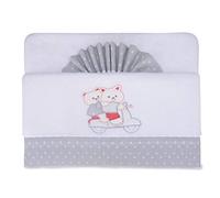 PEKITAS Bebe Juego De Sábanas Tipo Coralina 3 Piezas Para Cuna 60x120 CM HECHO EN PORTUGAL
