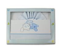 PEKITAS Bebe Juego De Sábanas Tipo Franela Conjunto 3 Pcs Cuna 60X120 CM 100% Algodón HECHO EN PORTUGAL