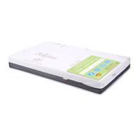 PEKITAS Colchón Minicuna 45x90 cm Grosor 10 cm Transpirable Hybrido Reversible Doble Cara Funda Desmontable Lavable Firme Anti-ahogo Cuna Colecho Bebé