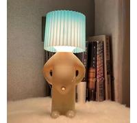 PEKJDS A Little Shy Man - Lámpara creativa para escritorio, con texto en inglés "A Little Naughty Boy", luz nocturna para adultos, pequeñas luces nocturnas para decoración del hogar, regalo novedoso