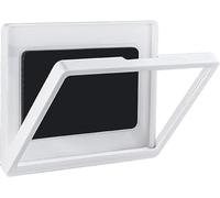 PEKJDS Soporte iPad de Ducha, Funda Protectora de Tableta montada en la Pared, Soporte actualizado 360 ° rotación, Pantalla Impermeable sellada Soporte de Tableta antiniebla Pantalla táctil (White)