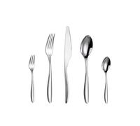 PEKJI Juego de Mesa de Acero Inoxidable, Cuchillo, Tenedor, Cuchara, Juego de Cubiertos pulidos con Espejo, Juego de Cubiertos Simple, Juego de Cubiertos de Cocina para el hogar