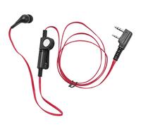 Pekka 2 Pin Nudeos Auriculares K Conector Auriculares para Radio Uv5R -888S Uv5R Cable Rojo